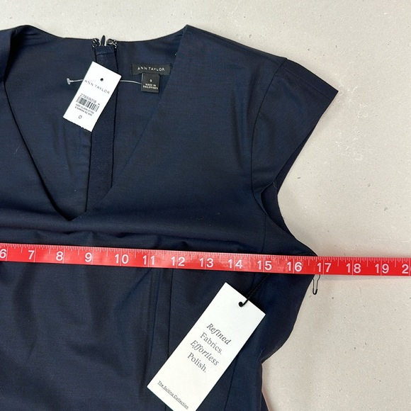 LITTLE NAVY DRESS 👗 NWT ANN TAYLOR - Picture 9 of 11